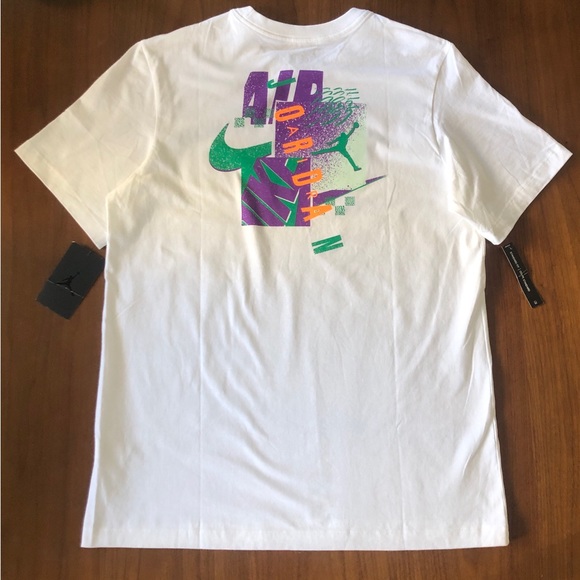 Air Jordan Futura Retro Tee Men’s Size M White T-Shirt ✨NWT✨ - Picture 5 of 9
